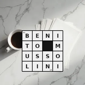 Hasło krzyżówkowe premier włoch w latach 1922 1943 - benito mussolini – rozwiązanie, synonimy, podpowiedzi i definicje krzyżówkowe